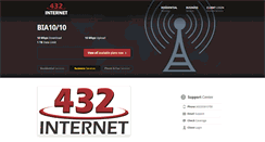 Desktop Screenshot of 432internet.com